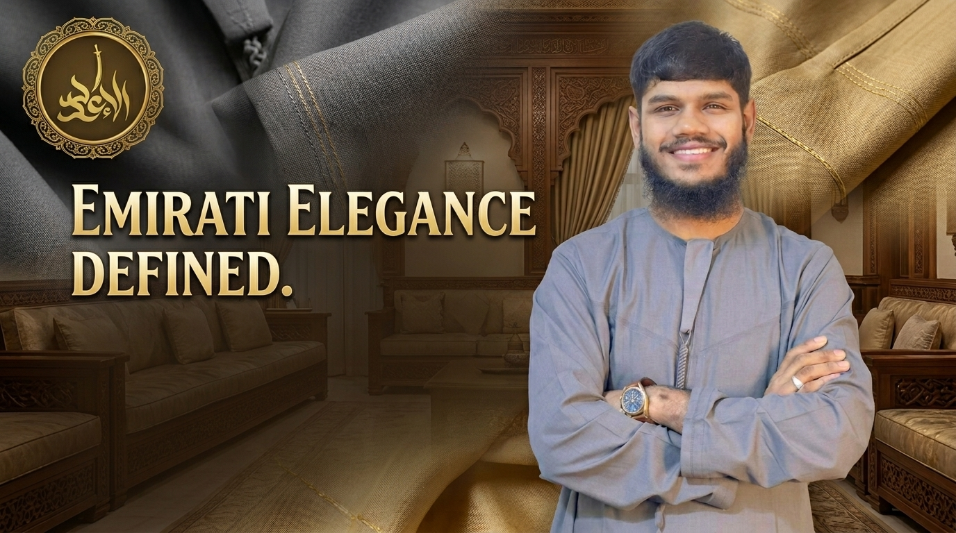 Luxury Emirati Thobes by Al Idaad – Next Generation Islamic Modest Fashion